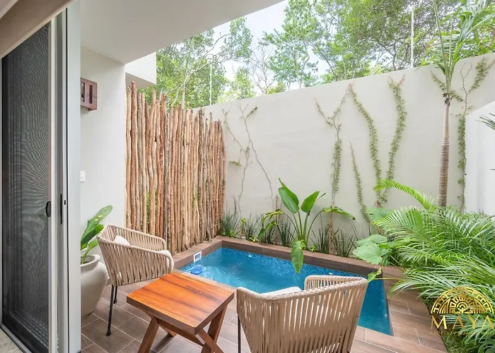 Сasa de vacaciones Nhoa 108a Lux 2br Plunge Pool In Aldea Zama