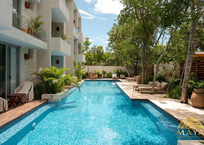 Сasa de vacaciones Nhoa 108a Lux 2br Plunge Pool In Aldea Zama Tulum