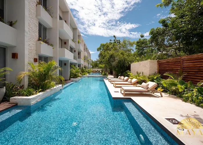 Сasa de vacaciones Nhoa 108a Lux 2br Plunge Pool In Aldea Zama Tulum